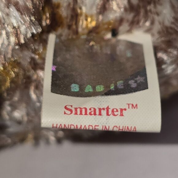Retired TY Beanie Baby - SMARTER the 2002 Owl (6.5 inch) - Picture 4 of 9